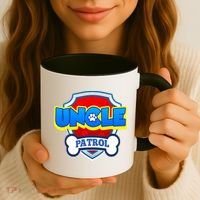 Uncle Patrol Dog Funny Gift Birthday Party Coffee Mug thumb 3