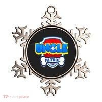 Uncle Patrol Dog Funny Gift Birthday Party Ornament thumb 0