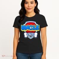 Uncle Patrol Dog Funny Gift Birthday Party Women's T-Shirt thumb 4