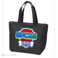 Uncle Patrol Dog Funny Gift Birthday Party Tote Bag thumb 3