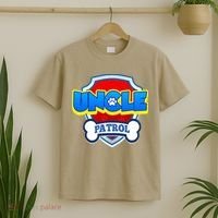 Uncle Patrol Dog Funny Gift Birthday Party T-Shirt thumb 2