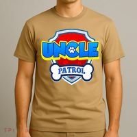 Uncle Patrol Dog Funny Gift Birthday Party T-Shirt thumb 3