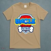 Uncle Patrol Dog Funny Gift Birthday Party T-Shirt thumb 5