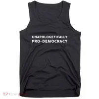 Unapologetically Pro Democracy Tank Top thumb 0