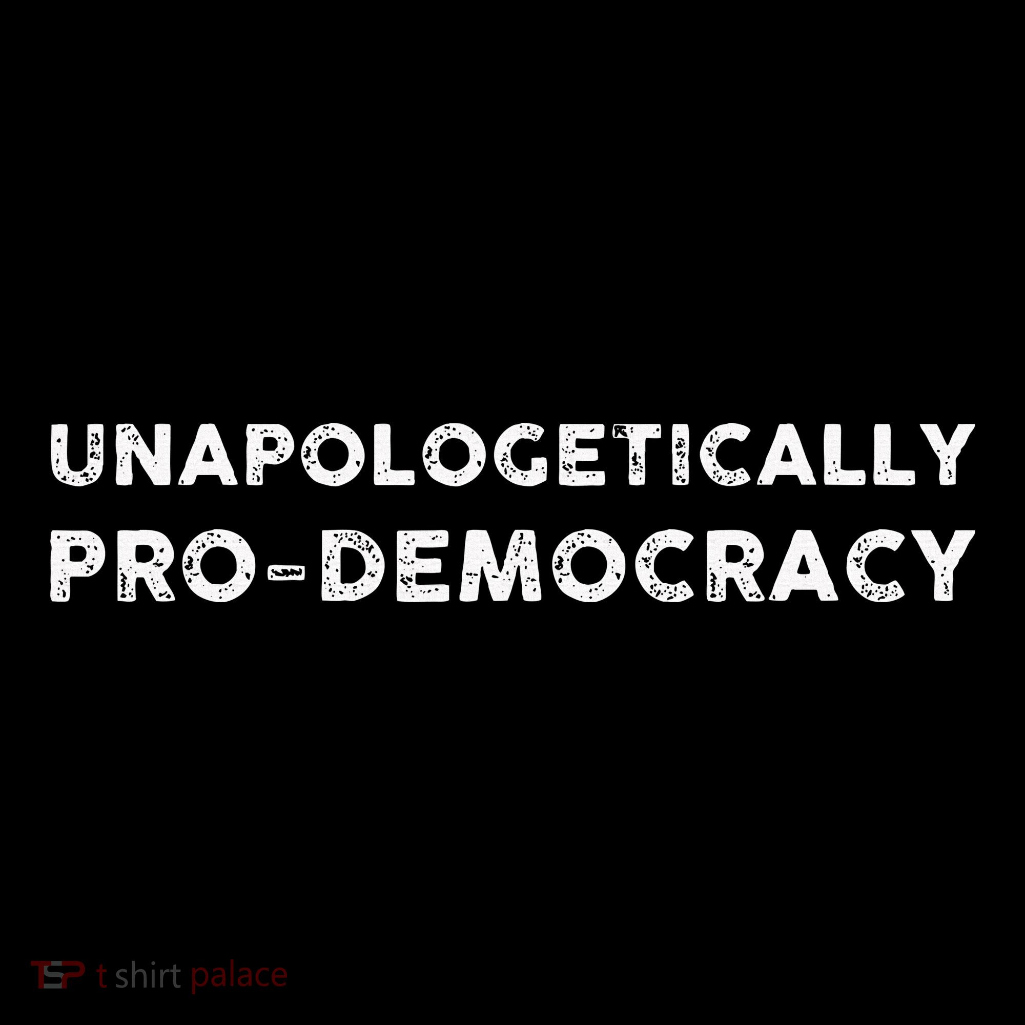 Unapologetically Pro Democracy Visor