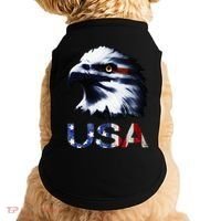 USA Patriotic Eagle Head 4th Of July Independence Day Doggie Tank thumb 0