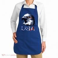 USA Patriotic Eagle Head 4th Of July Independence Day Apron thumb 2