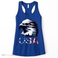 USA Patriotic Eagle Head 4th Of July Independence Day Women's Tank Top thumb 0