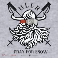 Ullr Pray For Snow Winter Is Coming Bring On The Snow Women's Sweatshirt thumb 2