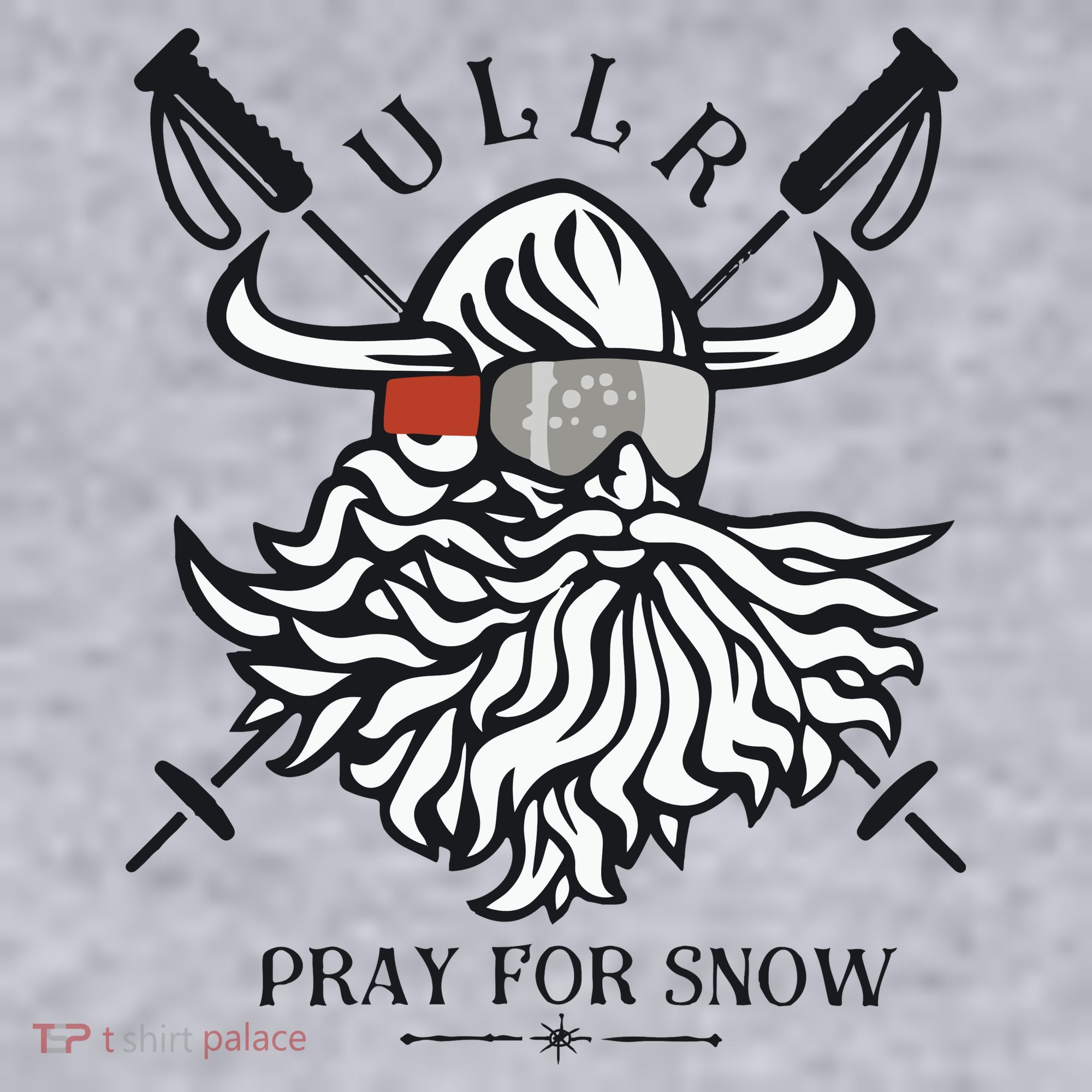 Ullr Pray For Snow Winter Is Coming Bring On The Snow Women's Sweatshirt
