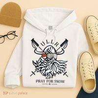 Ullr Pray For Snow Winter Is Coming Bring On The Snow Hoodie thumb 4