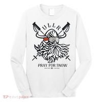 Ullr Pray For Snow Winter Is Coming Bring On The Snow Long Sleeve Shirt thumb 0