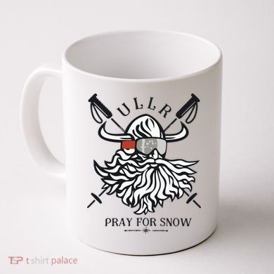 Ullr Pray For Snow Winter Is Coming Bring On The Snow Coffee Mug
