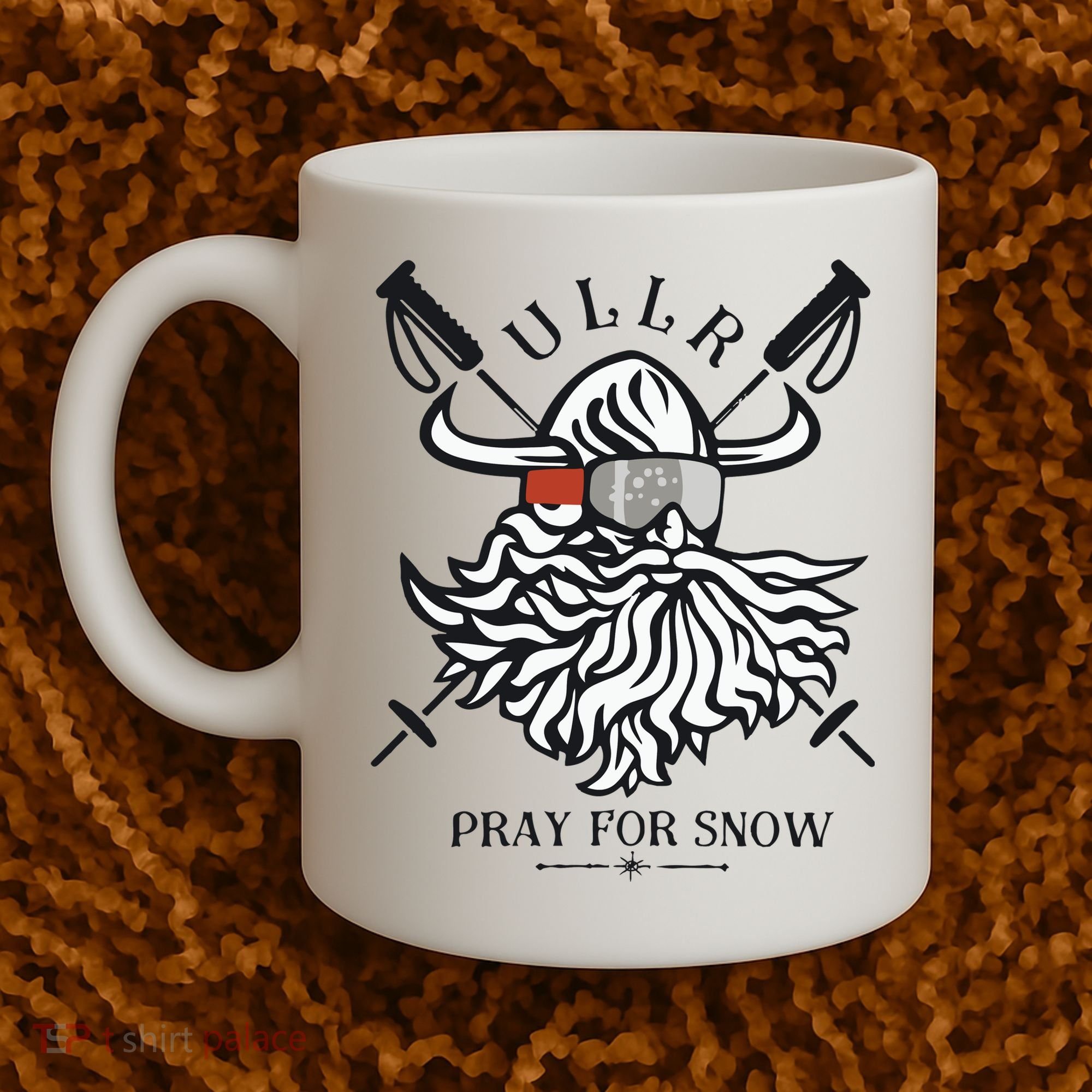 Ullr Pray For Snow Winter Is Coming Bring On The Snow Coffee Mug