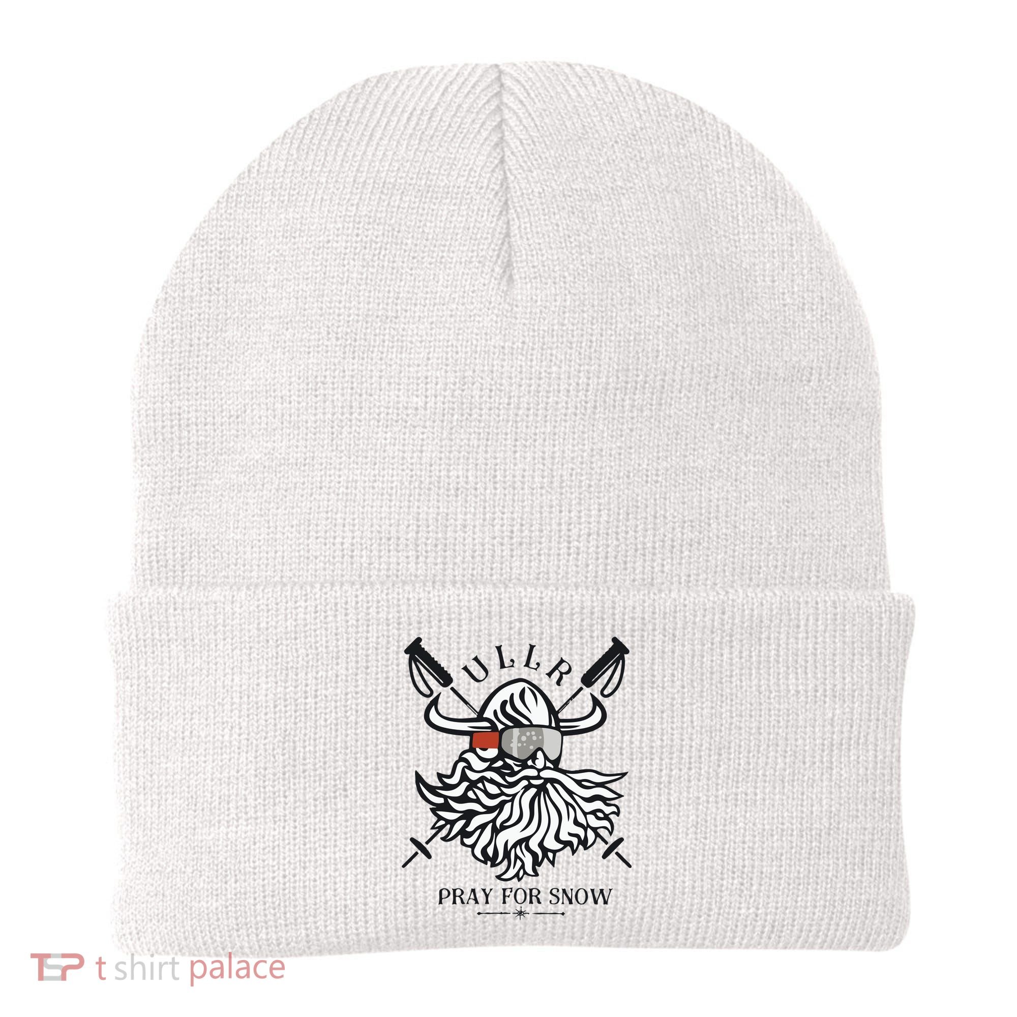 Ullr Pray For Snow Winter Is Coming Bring On The Snow Beanie