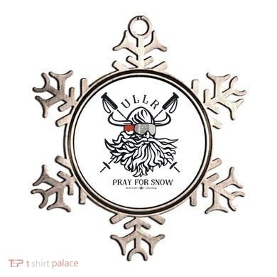 Ullr Pray For Snow Winter Is Coming Bring On The Snow Ornament