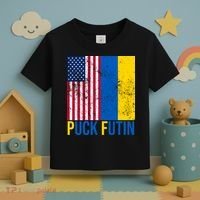 Ukraine Puck Futin USA Flag Toddler T-Shirt thumb 3