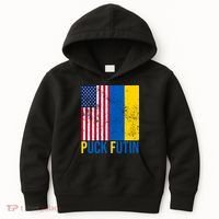 Ukraine Puck Futin USA Flag Kids Hoodie thumb 0