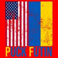 Ukraine Puck Futin USA Flag Santa Hat thumb 1