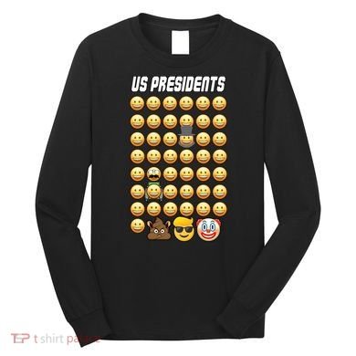 US Presidents History Long Sleeve Shirt