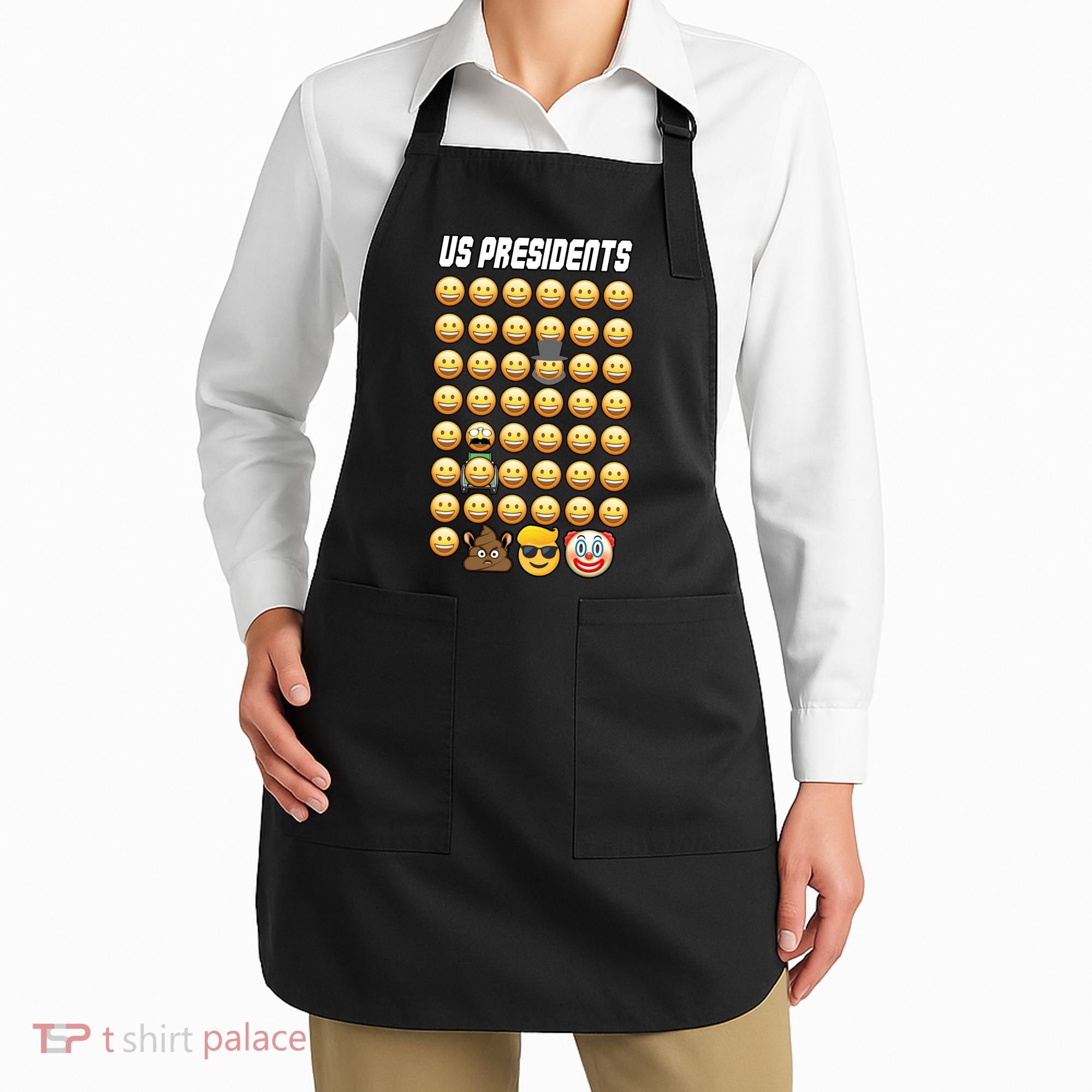 US Presidents History Apron