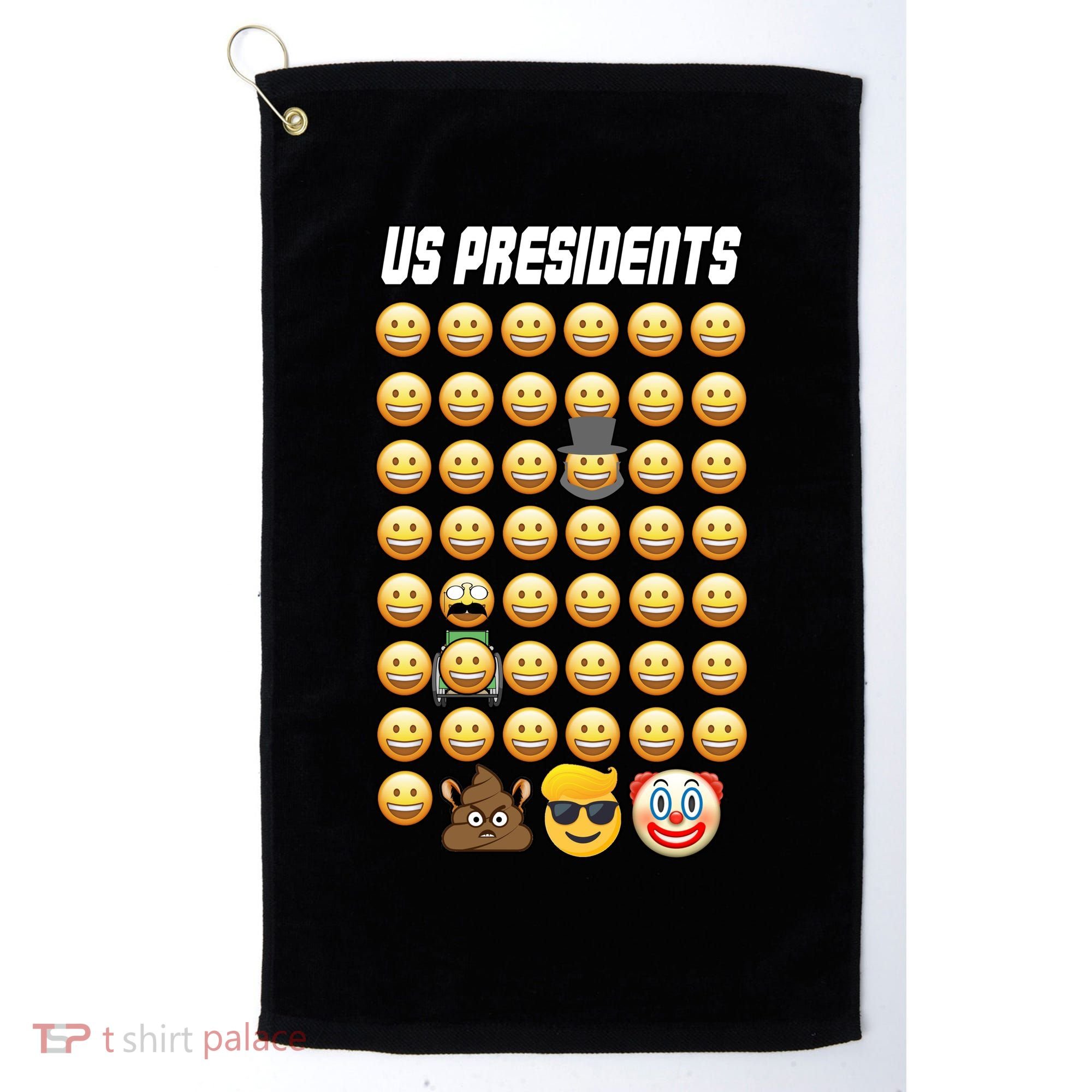 US Presidents History Golf Towel