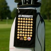 US Presidents History Golf Towel thumb 2