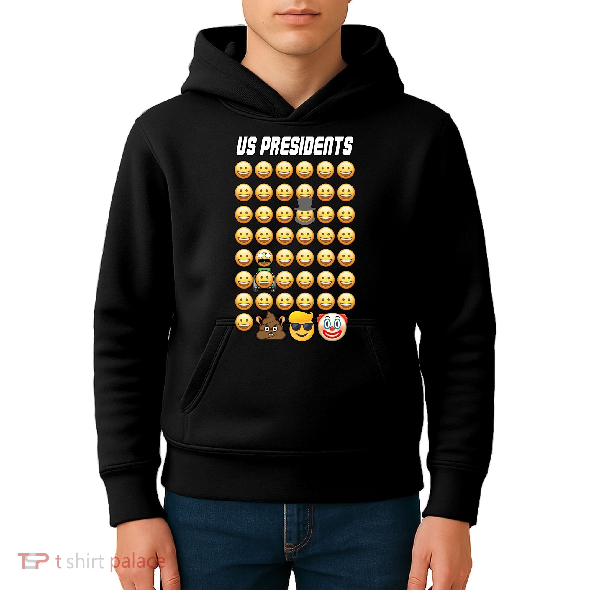 US Presidents History Kids Hoodie
