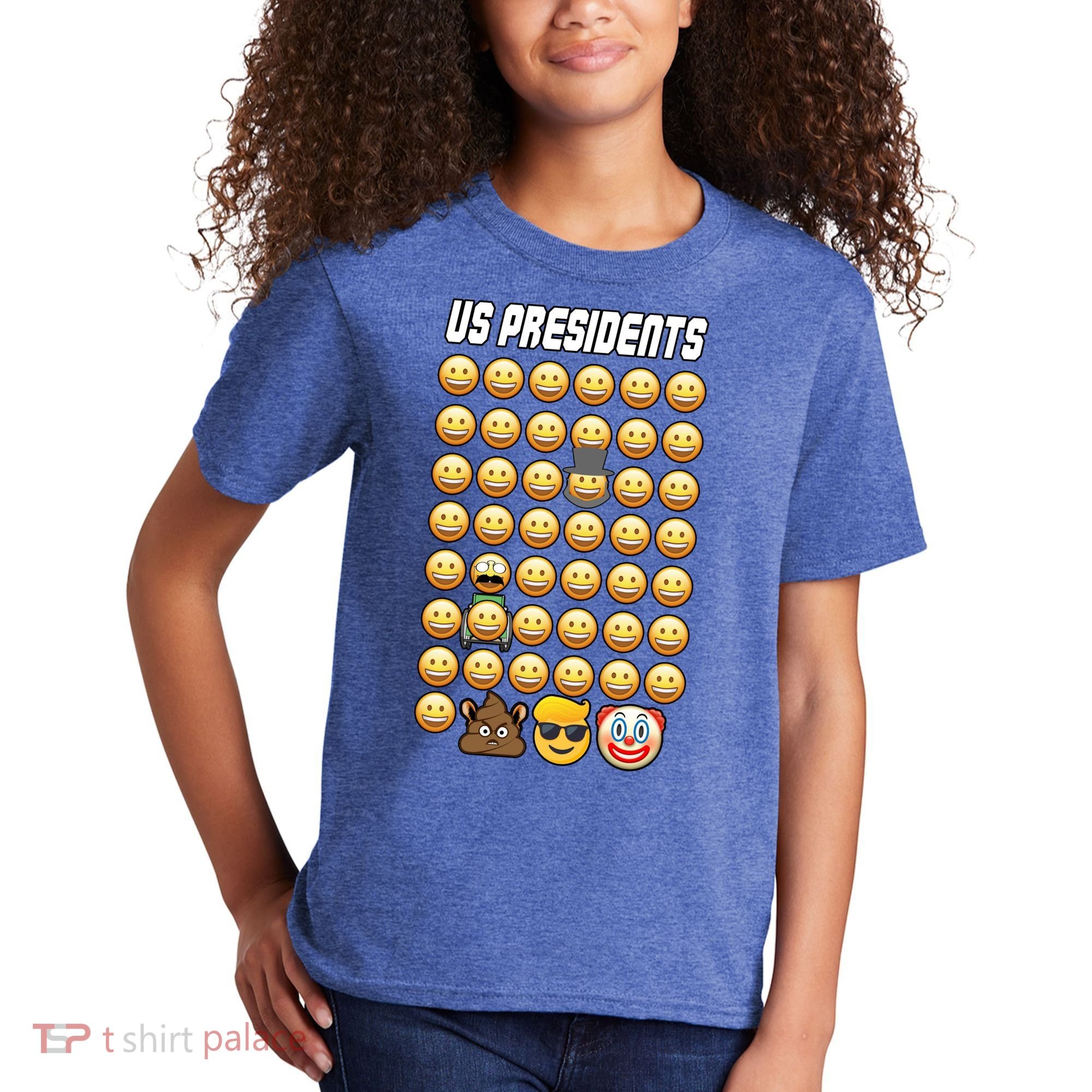 US Presidents History Kids T-Shirt