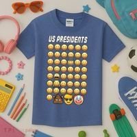 US Presidents History Kids T-Shirt thumb 3