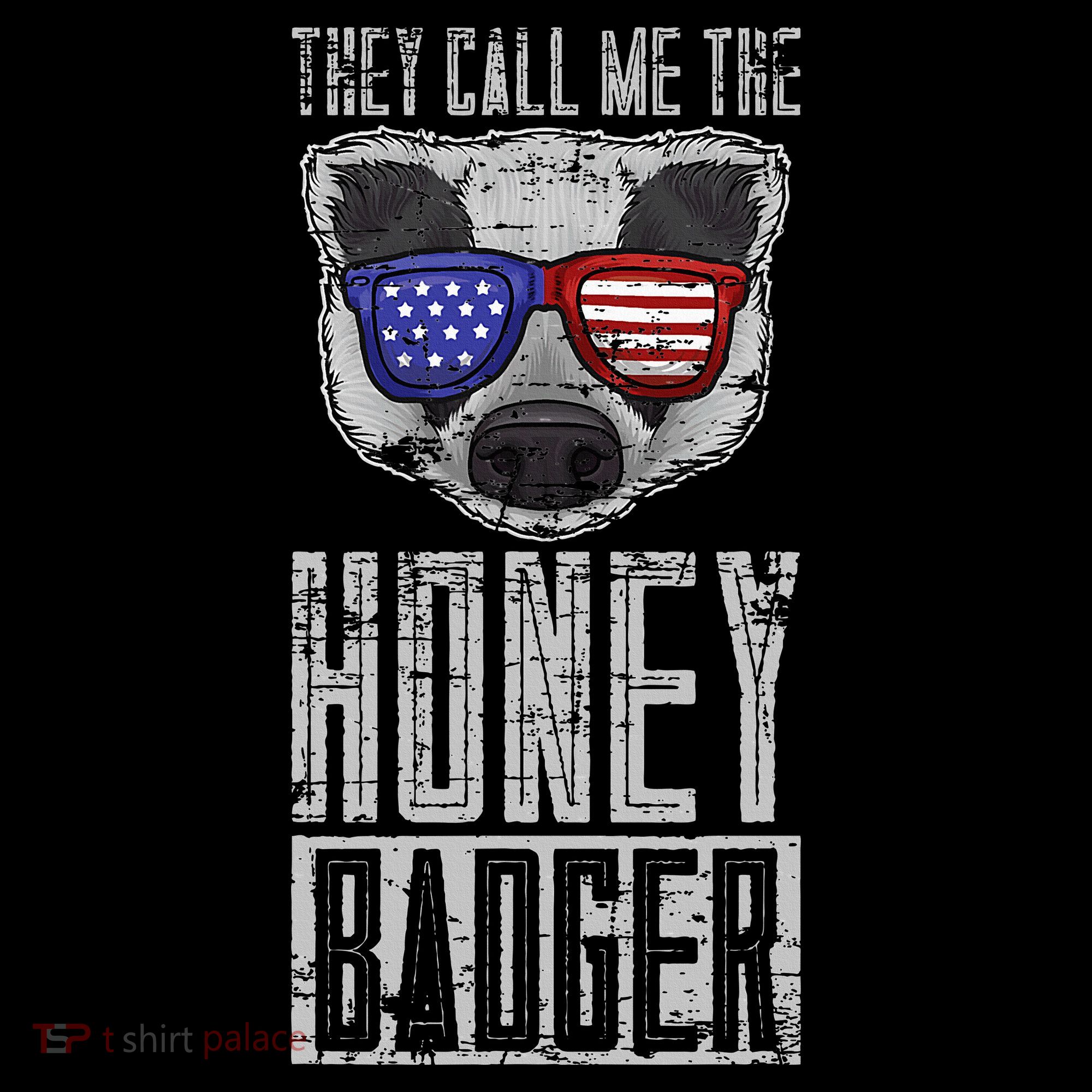 Us Pride Honey Badger Ratel Gift Honey Badger Ornament