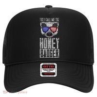 Us Pride Honey Badger Ratel Gift Honey Badger Hat thumb 0