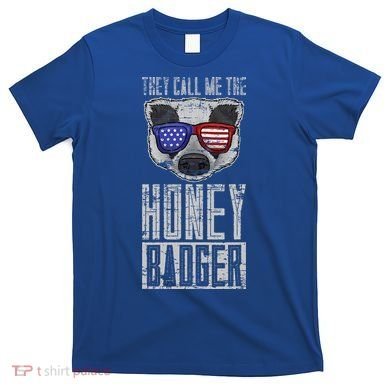Us Pride Honey Badger Ratel Gift Honey Badger T-Shirt
