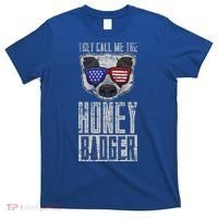 Us Pride Honey Badger Ratel Gift Honey Badger T-Shirt thumb 0