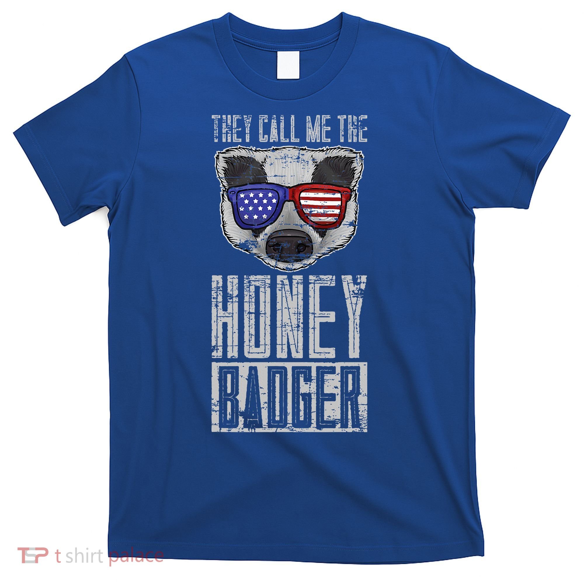 Us Pride Honey Badger Ratel Gift Honey Badger T-Shirt