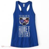 Us Pride Honey Badger Ratel Gift Honey Badger Women's Tank Top thumb 0