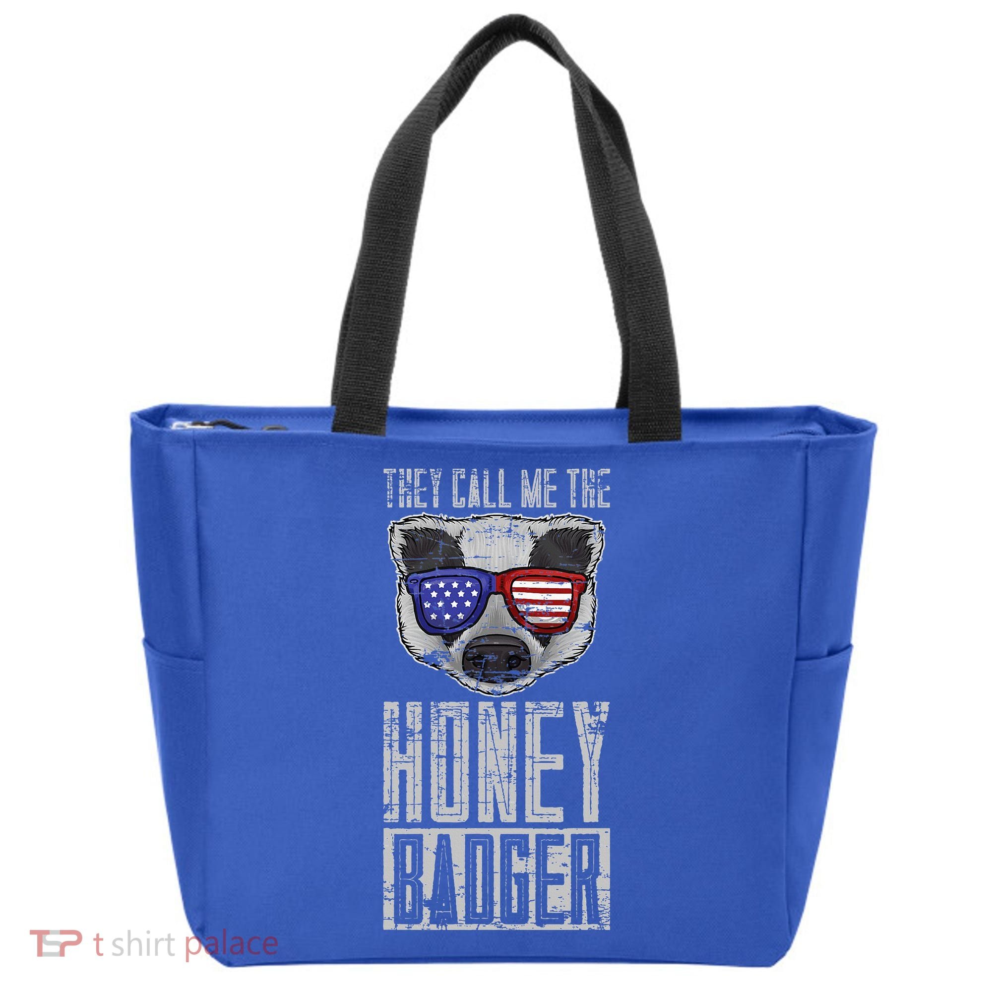 Us Pride Honey Badger Ratel Gift Honey Badger Tote Bag