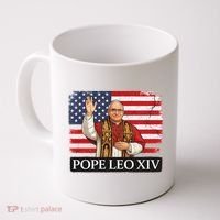 USA Pope Leo XIV Robert American Flag Coffee Mug thumb 0