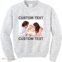 Upload Personalize Design or Photo Custom Text Kids Sweatshirt thumb 0