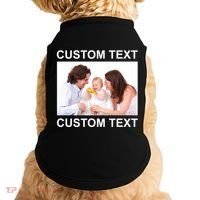 Upload Personalize Design or Photo Custom Text Doggie Tank thumb 0