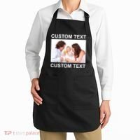 Upload Personalize Design or Photo Custom Text Apron thumb 2