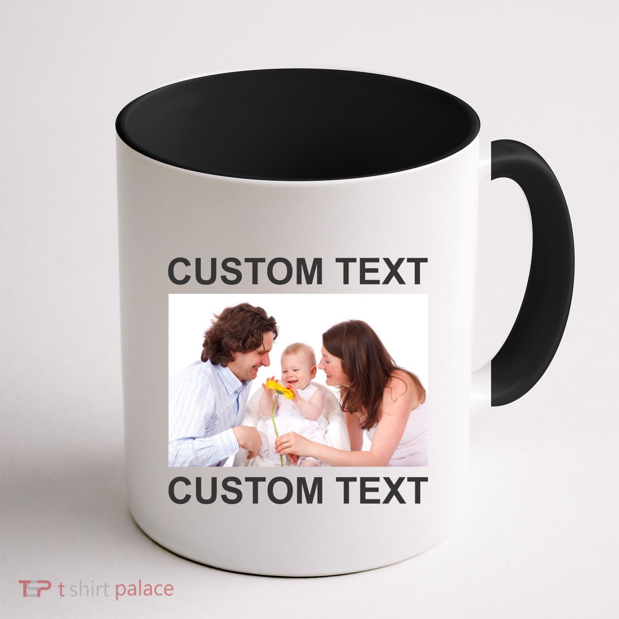 Upload Personalize Design or Photo Custom Text Coffee Mug