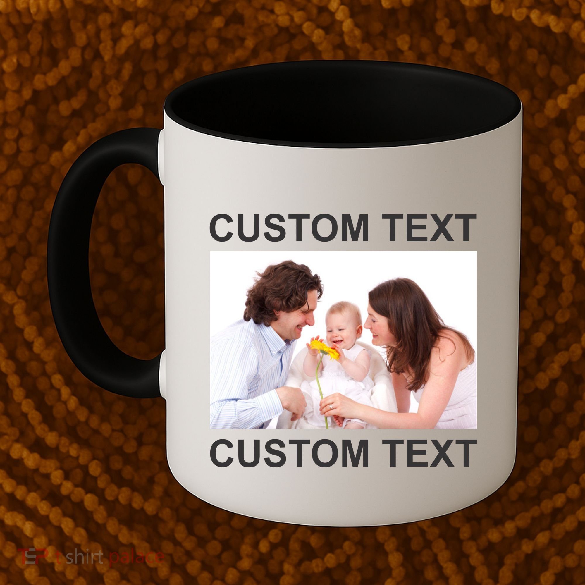 Upload Personalize Design or Photo Custom Text Coffee Mug