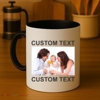 Upload Personalize Design or Photo Custom Text Coffee Mug thumb 4