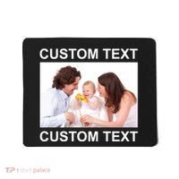 Upload Personalize Design or Photo Custom Text Mousepad thumb 0