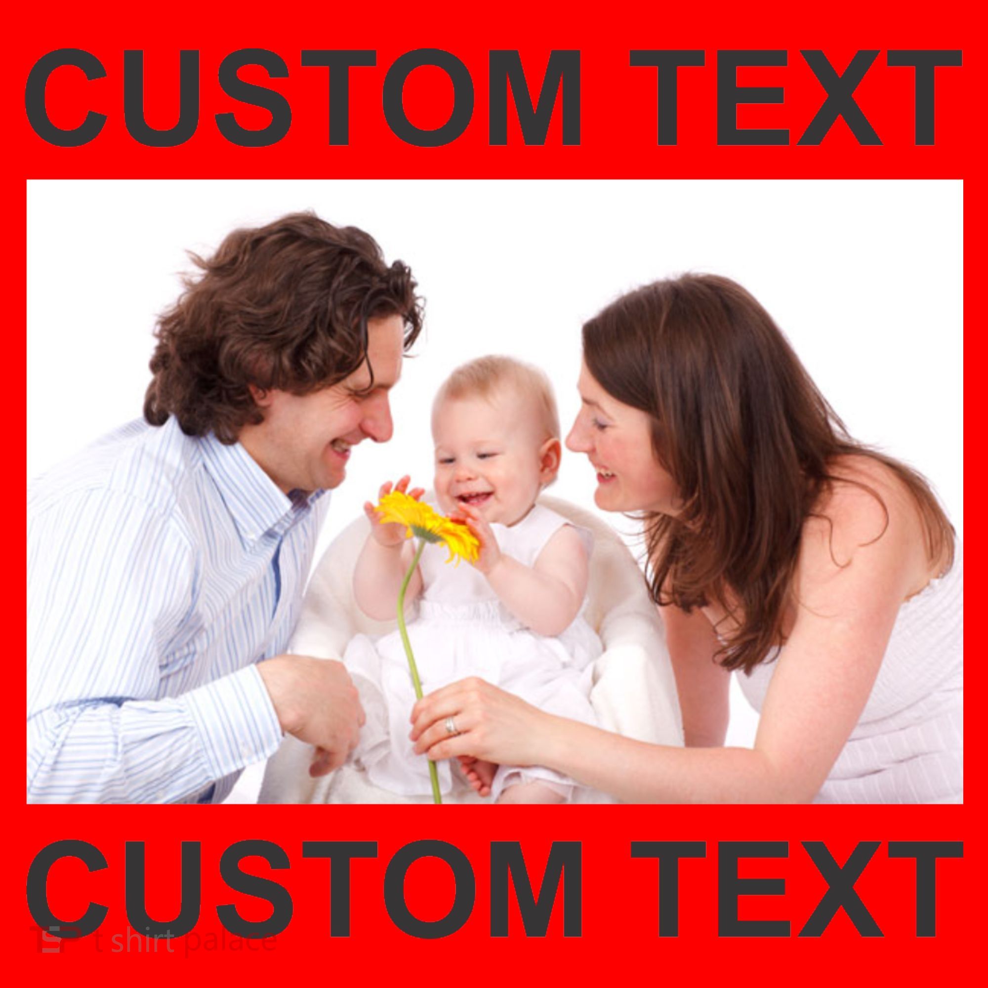 Upload Personalize Design or Photo Custom Text Santa Hat