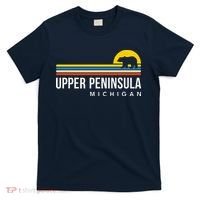 Upper Peninsula Michigan Mi Bear Vintage Retro Souvenirs T-Shirt thumb 0