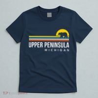 Upper Peninsula Michigan Mi Bear Vintage Retro Souvenirs T-Shirt thumb 5