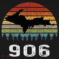 Upper Peninsula Michigan Mi Up Retro 906 Yooper Kids T-Shirt thumb 4
