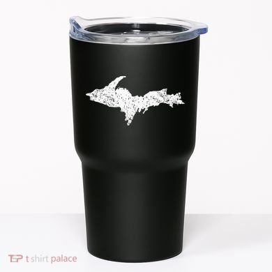 Upper Peninsula Map Up Home Yooper Pride Michigan Roots Tumbler
